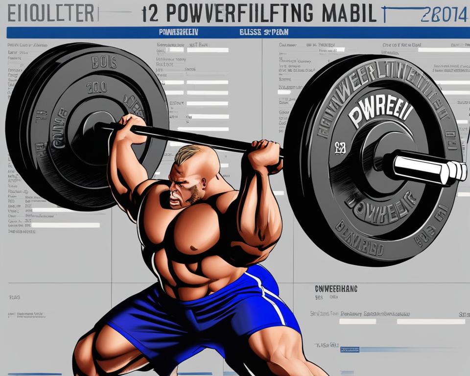 Powerlifting Trainingsplan