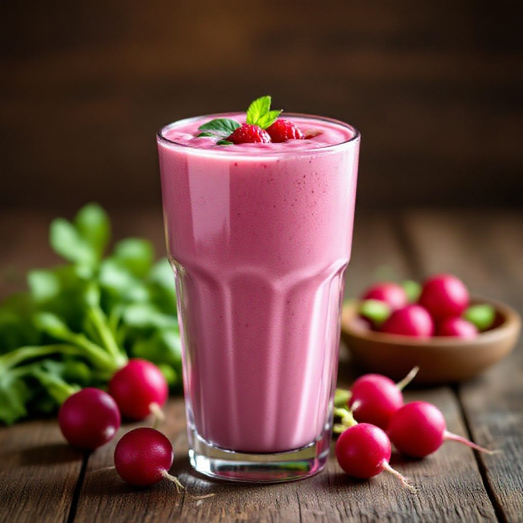 Buttermilch Radieschen Abnehm Protein Shake