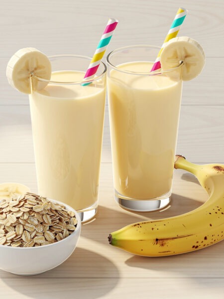 bananen haferflocken shake zum abnehmen