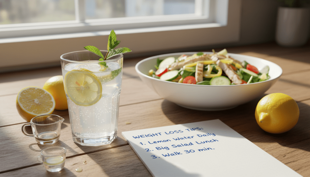 Abnehmen mit Zitronensaft