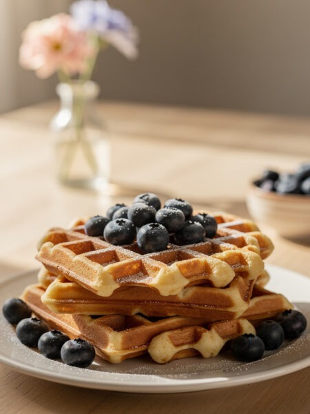 Cheesecake-Waffeln
