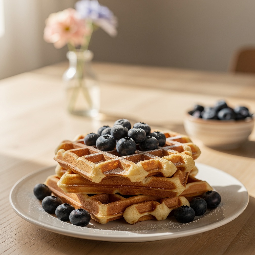 Cheesecake-Waffeln