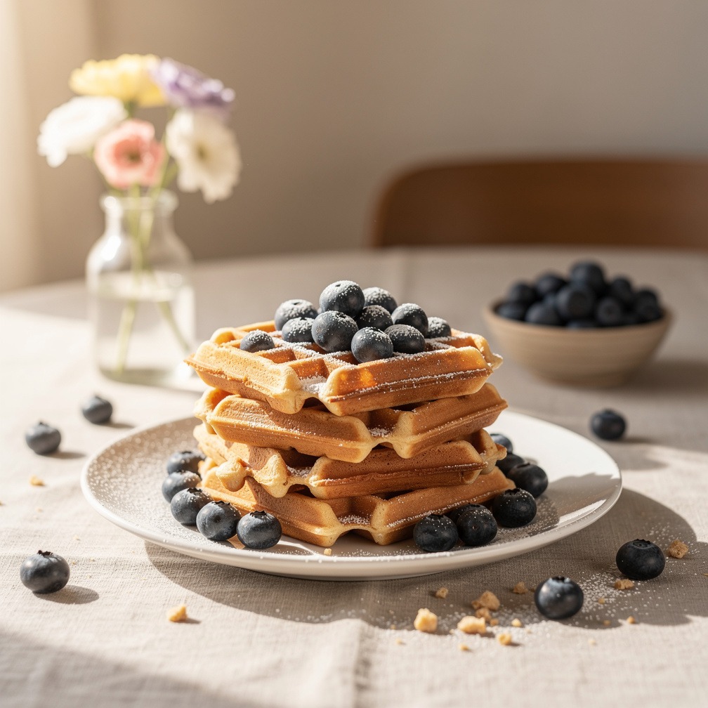 Cheesecake-Waffeln!