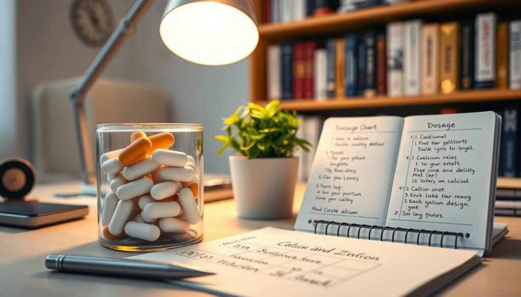 Calcium und Zink zusammen einnehmen ? Dosierung Calcium Zink