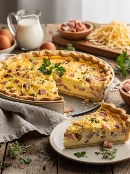 Meal Prep Rezept Quiche Lorraine