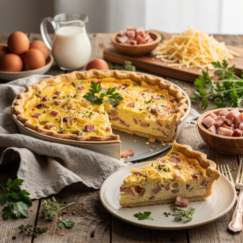 Meal Prep Rezept Quiche Lorraine
