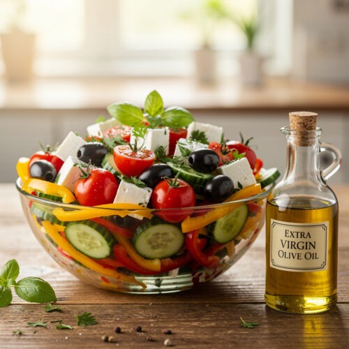 Uschis Griechischer Schichtsalat