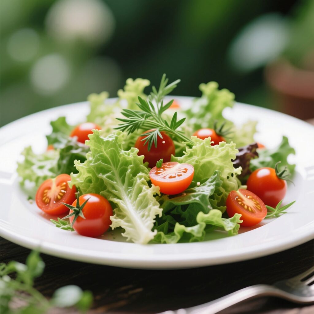 Bunter Blattsalat