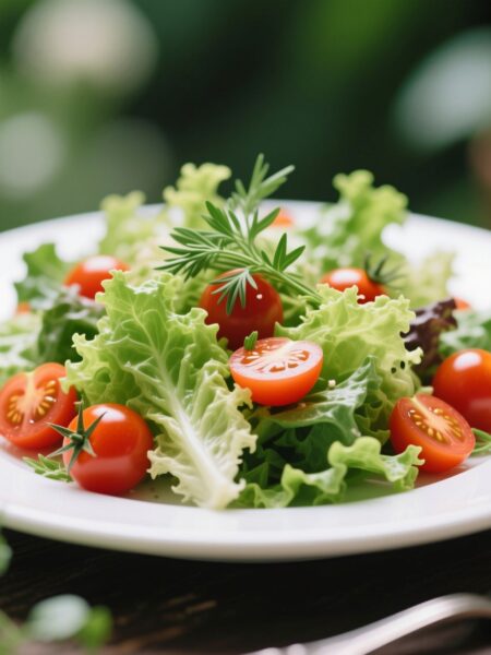 Bunter Blattsalat