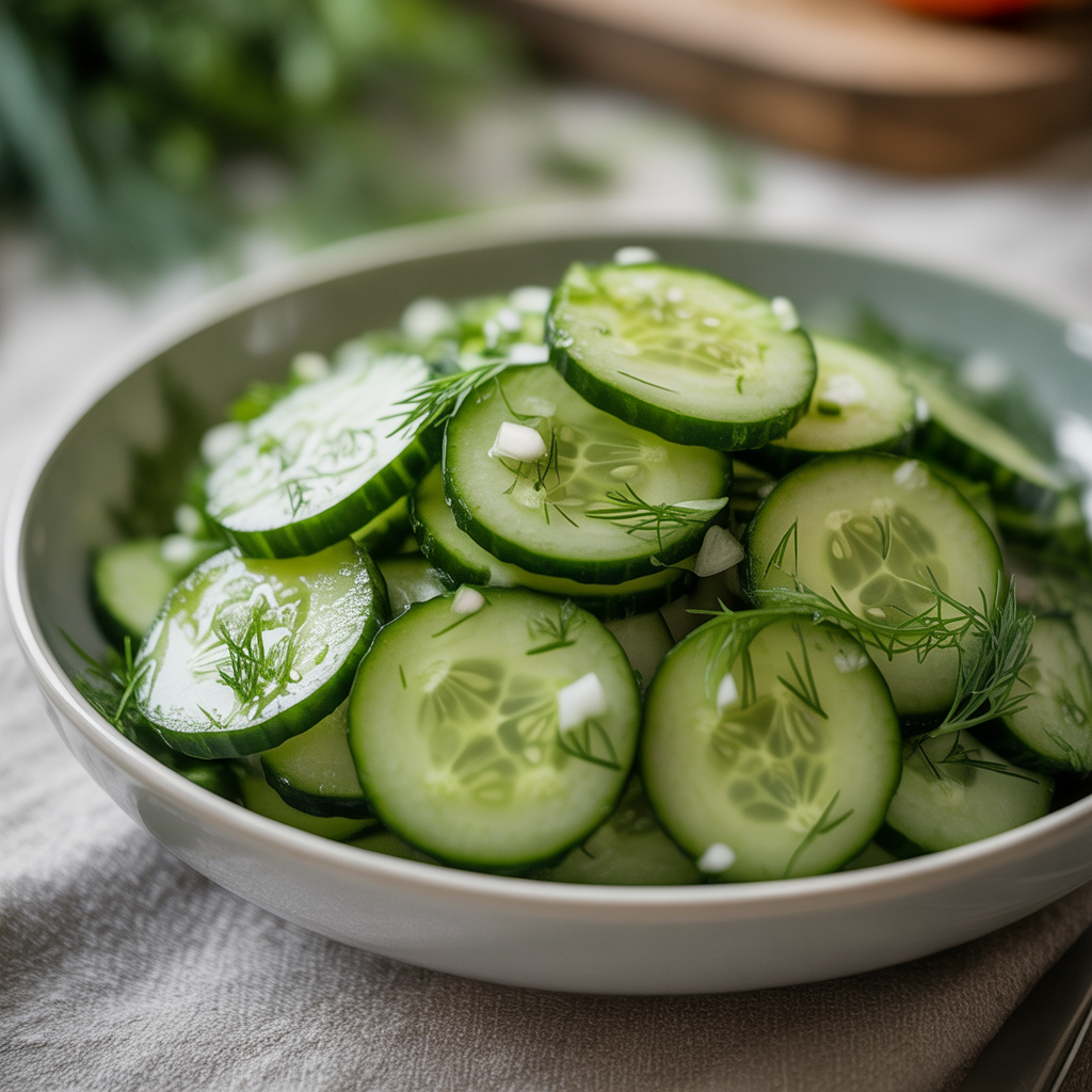 Gurkensalat Rezept