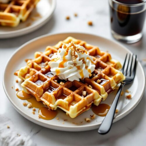 Low Carb – Karamell Waffeln